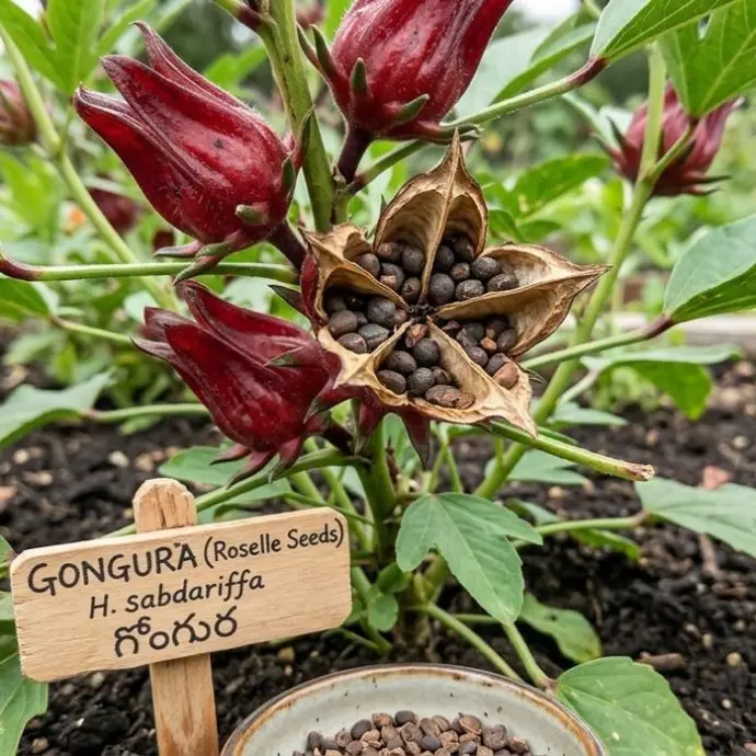 Roselle  seeds(gongura) - 10g