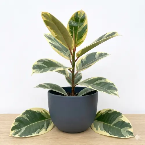 [VRP] Variegated Rubber plant