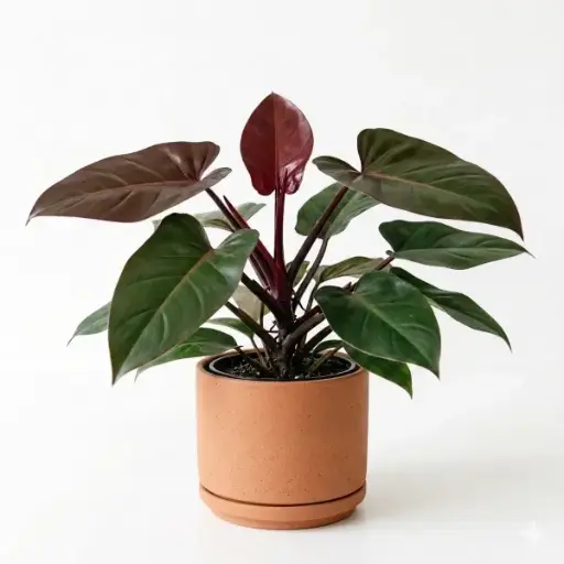 Red emerald philodendron